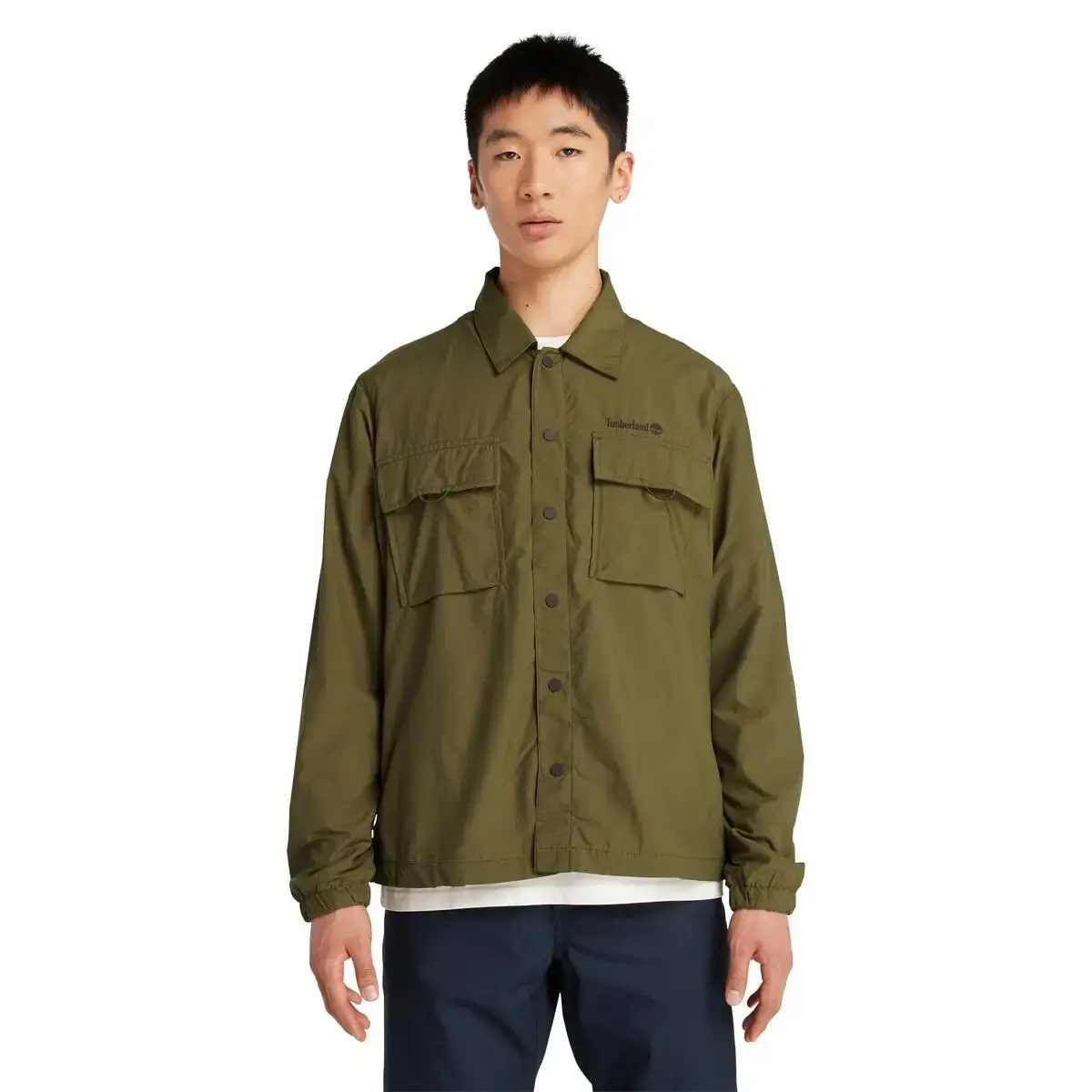 Timberland DWR LW SHIRT JACKET Yeşil Erkek Ceket