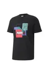 Puma Brand Love Tee Siyah Erkek T-Shirt