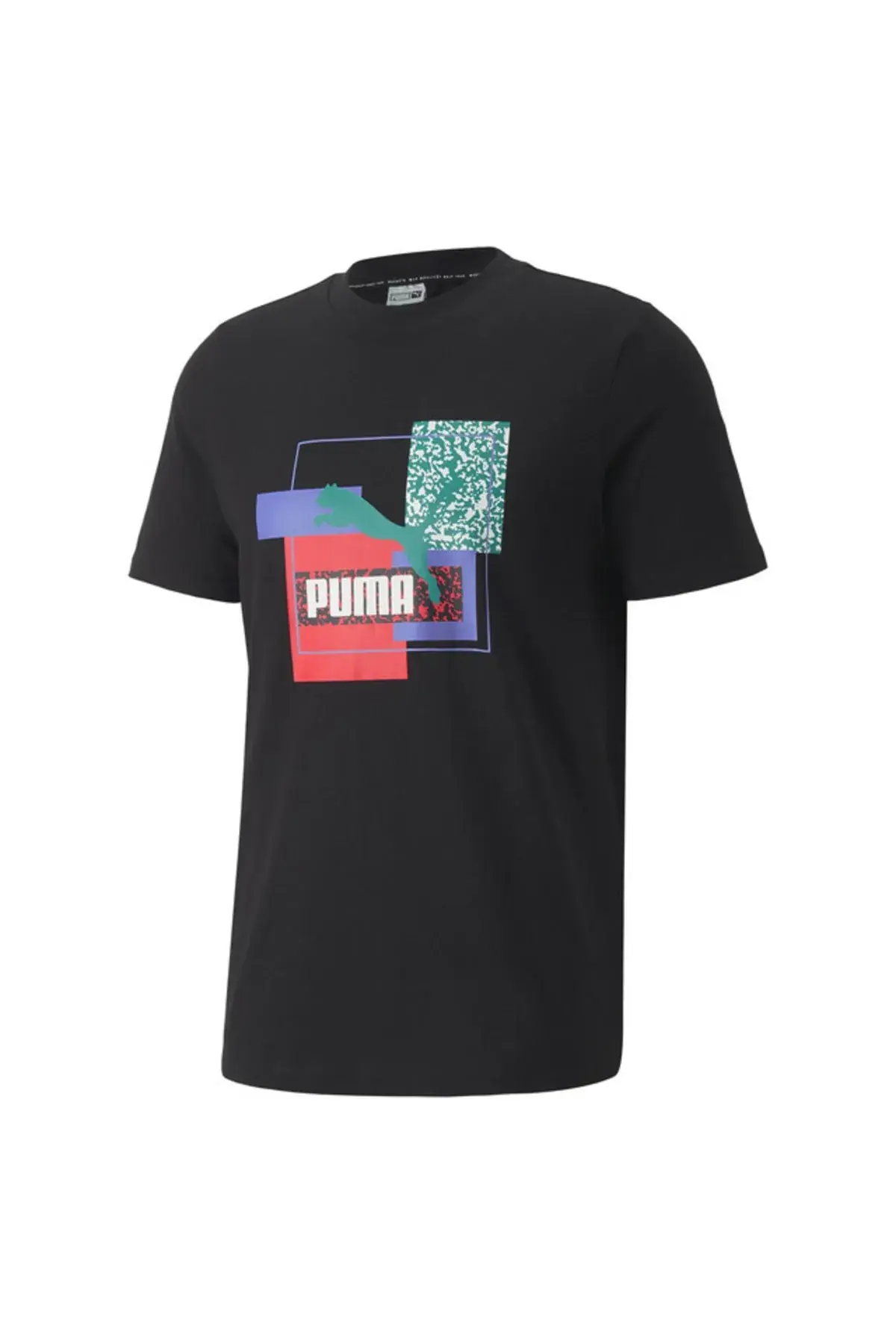 Puma Brand Love Tee Siyah Erkek T-Shirt