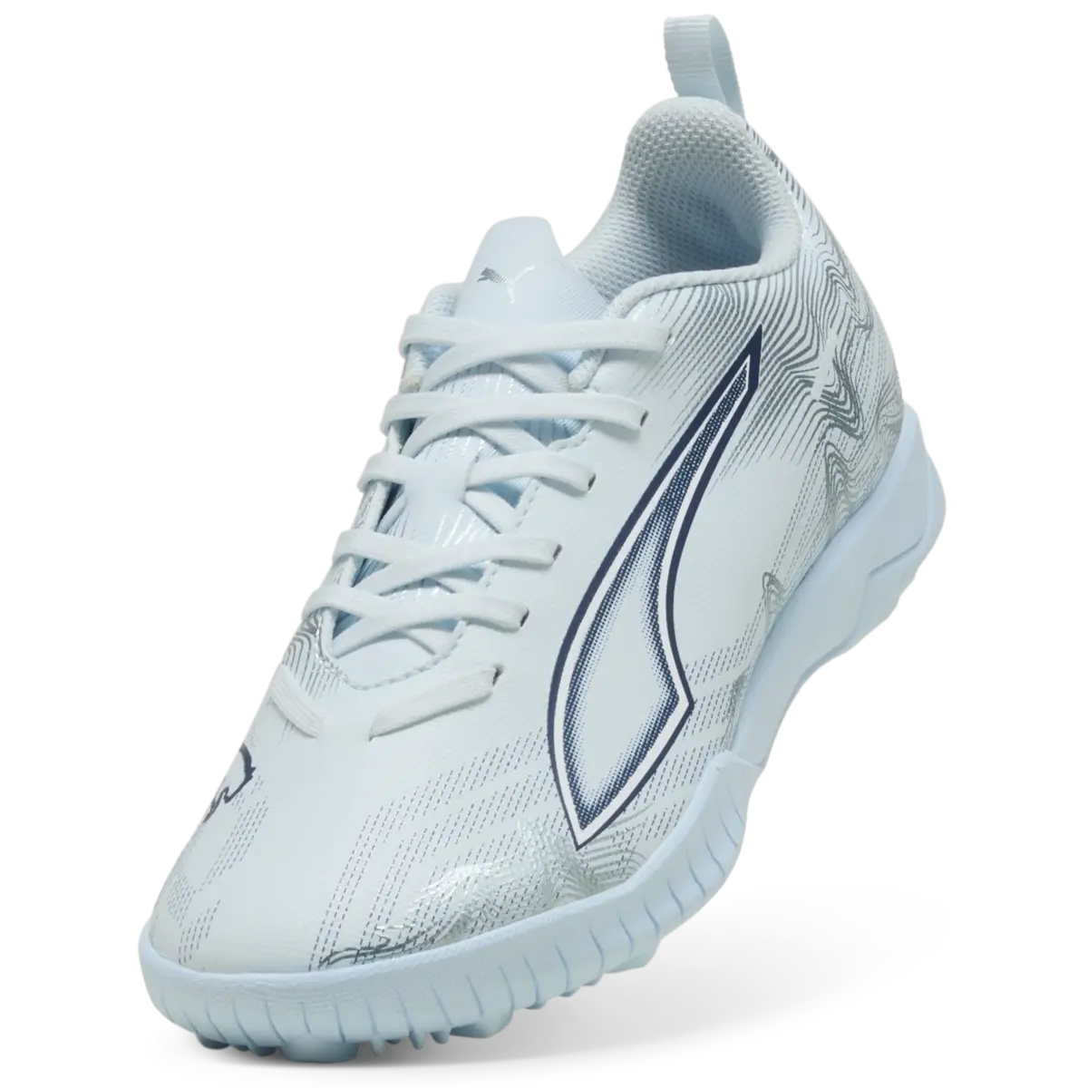 PUMA ULTRA 6 PLAY TT Jr Mavi Erkek Çocuk Halı Saha Ayakkabısı