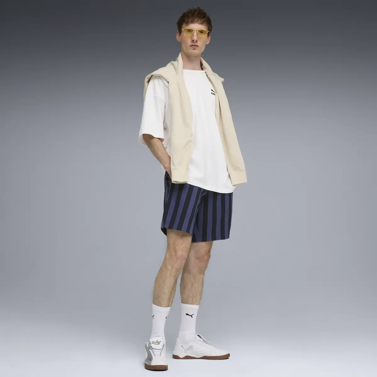 Puma CLASS 8" Shorts Lacivert Erkek Şort