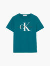 Calvin Klein CK MONOGRAM SS T-SHI Erkek Yeşil T-Shirt