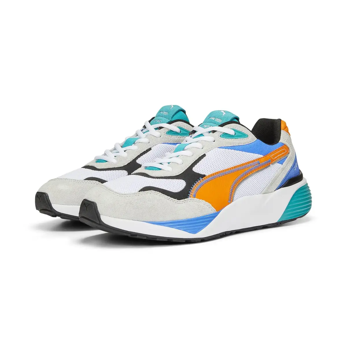 Puma Rs-Metric Beyaz-Çok Renkli Erkek Günlük Spor Ayakkabı
