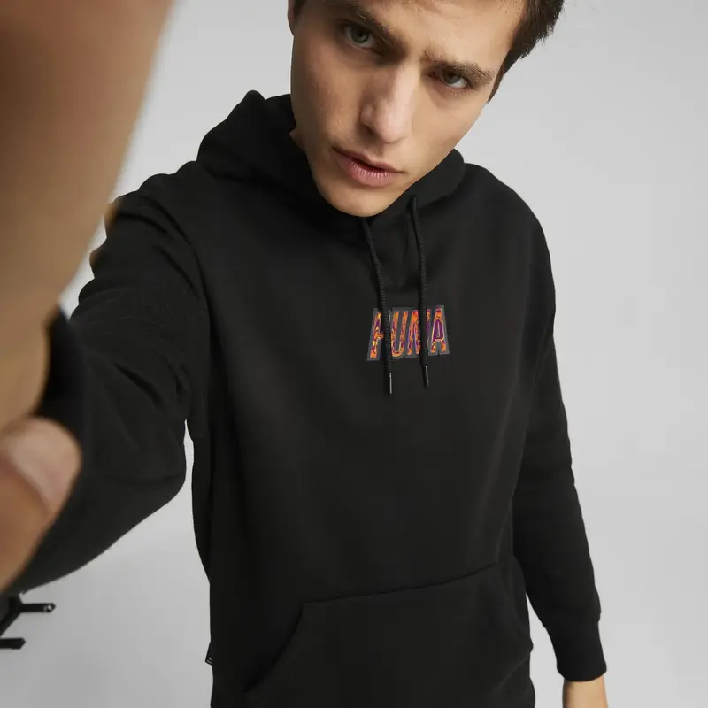 Puma Swxp Graphic Hoodie Siyah Erkek Hoodie