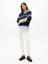 Tommy Hilfiger LUCY MR SLIM DI4192, 1D0 Beyaz Kadın Kot Pantolon