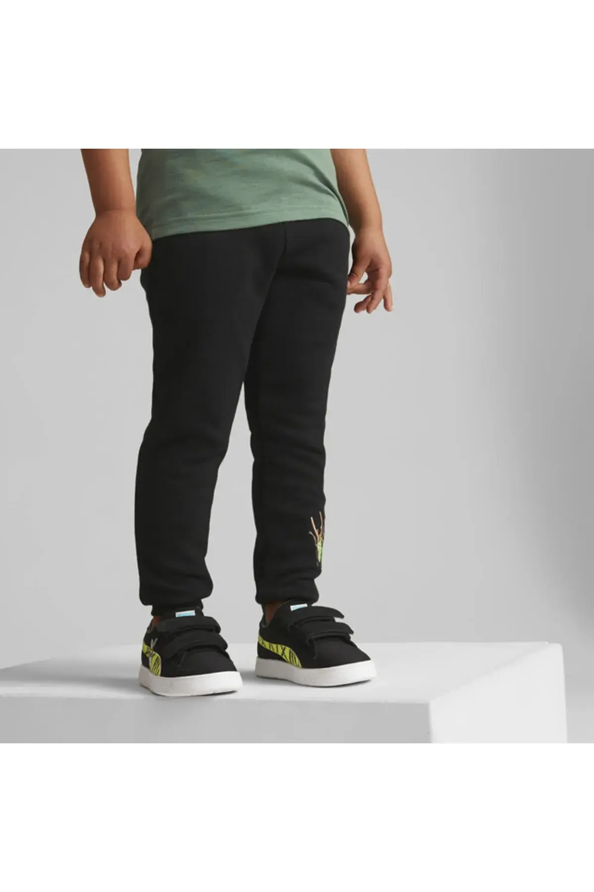 Puma Small World Prime Sweatpants Tr Siyah Erkek Çocuk Eşofman Altı