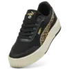 Puma Carina Mia Animal Flair Siyah Kadın Spor Ayakkabı & Sneaker