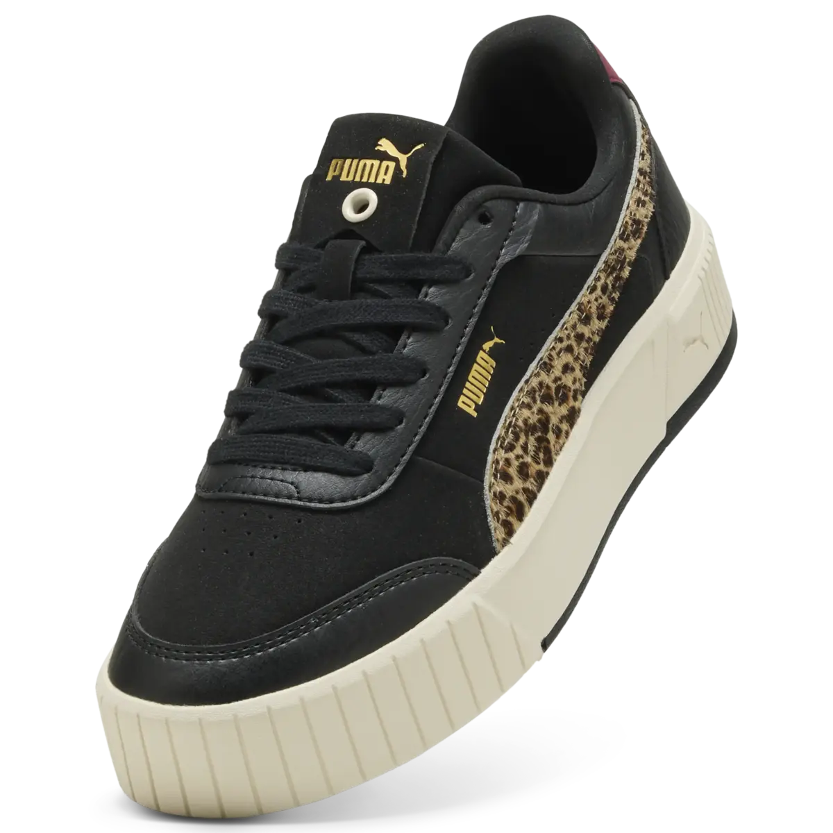 Puma Carina Mia Animal Flair Siyah Kadın Spor Ayakkabı & Sneaker