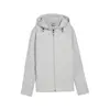 Puma EVOSTRIPE Full-Zip Hoodie Gri Kadın Sweatshirt