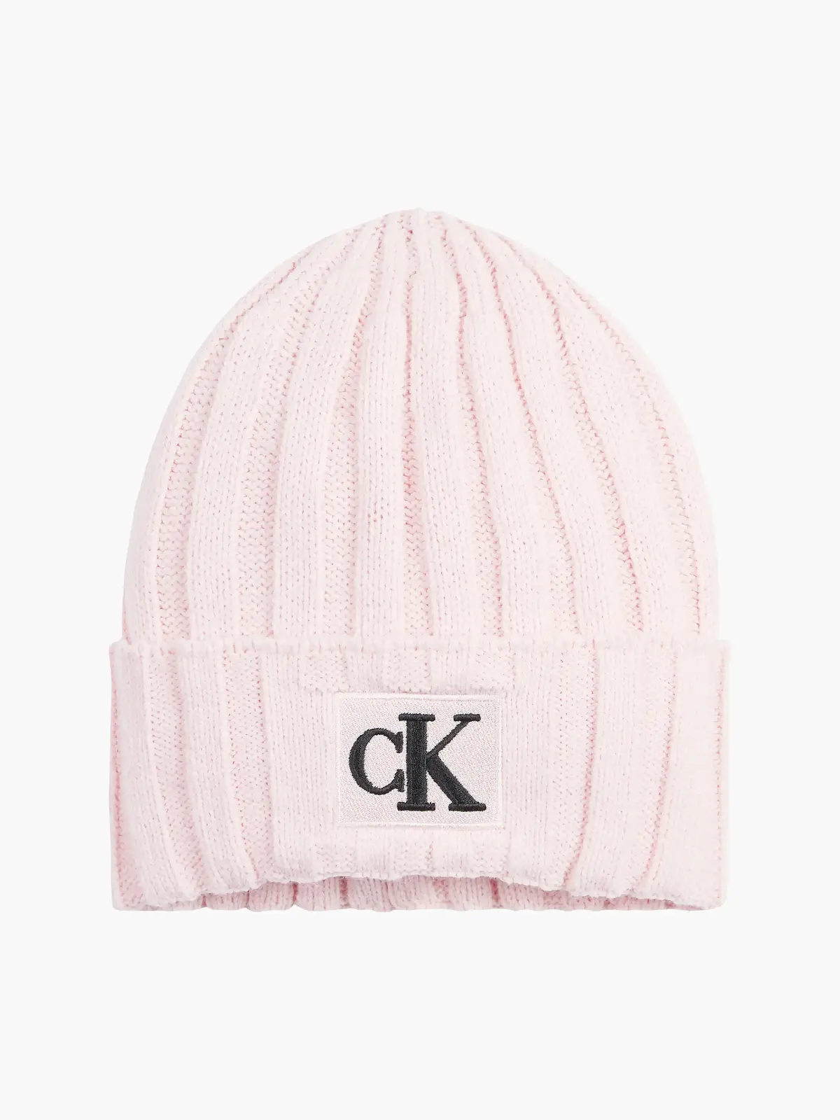 Calvin Klein MONOGRAM RIB BEANIE Erkek Pembe Bere