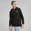 Puma GRAPHICS Hotel Hoodie Siyah Erkek Hoodie