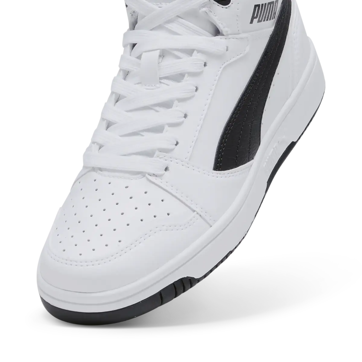 Puma Rebound V6 Mid Jr Beyaz Unisex Spor Ayakkabı