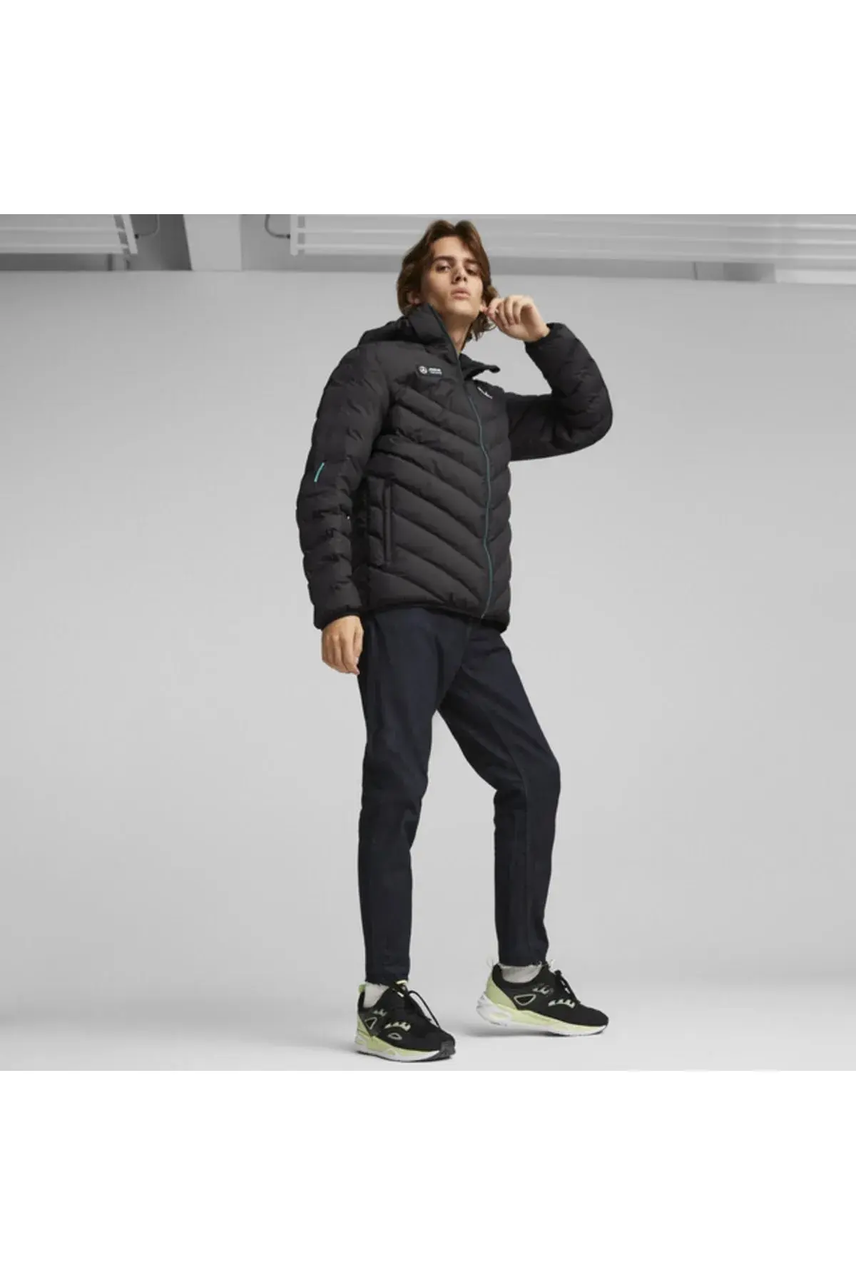 Puma Mapf1 Mt7 Ecolite Down Jacket Siyah Erkek Mont