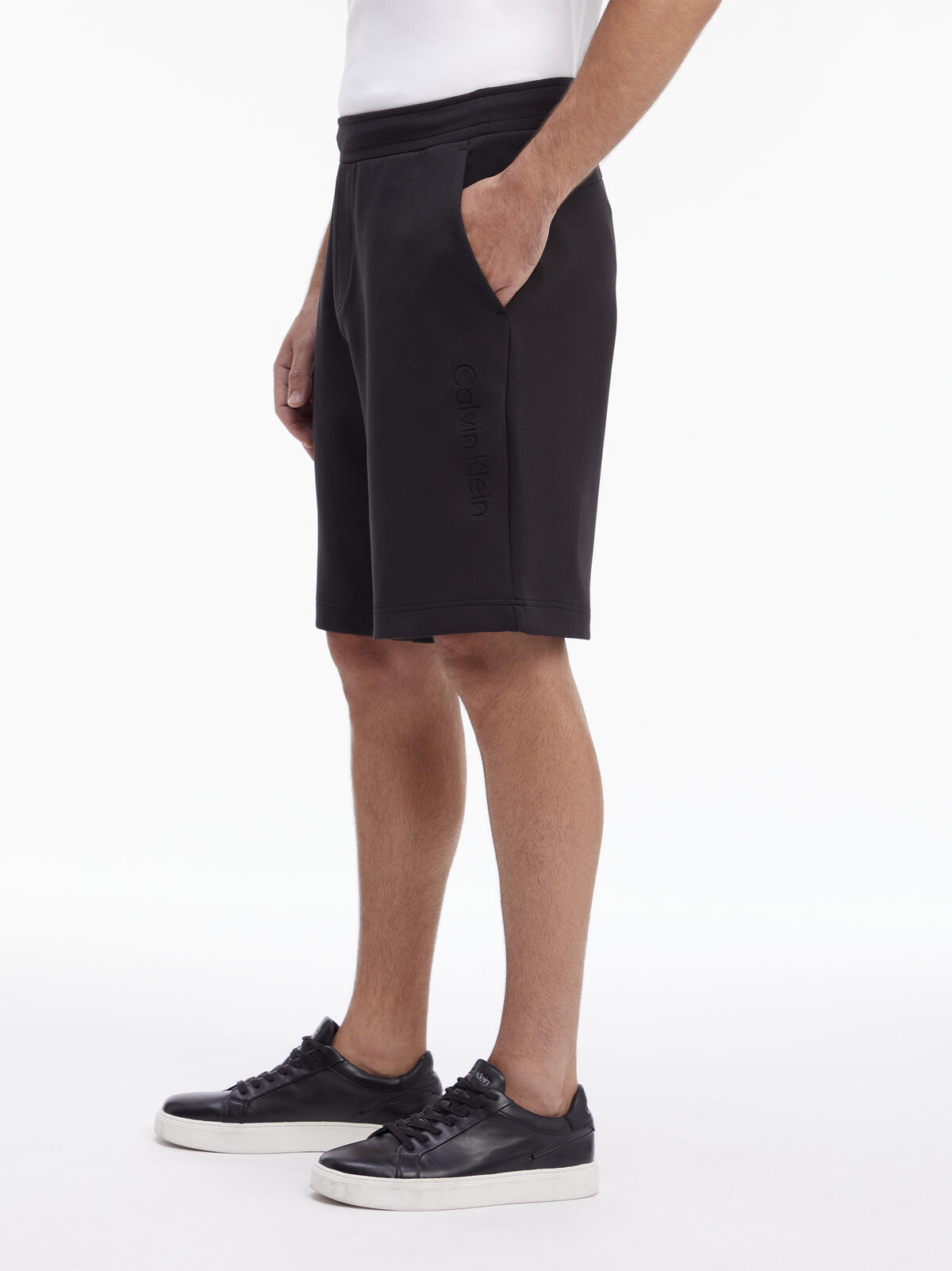 Calvin Klein COMFORT DEBOSSED SHO Erkek Siyah Şort