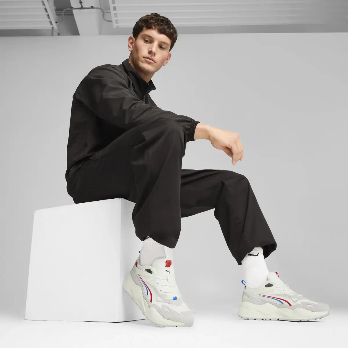 Puma RS-X Efekt Premium Athletics Kırık Beyaz Erkek Günlük Spor Ayakkabı