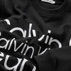 Calvin Klein BLOWN UP LOGO SWEATS Erkek Siyah Sweatshirt
