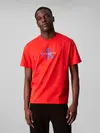 Calvin Klein SS Hero Monologo Tee, TNC Kırmızı Erkek T-Shirt & Polo
