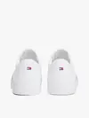 Tommy Hilfiger TH HI VULC LOW CORE, YBS Beyaz Erkek Spor Ayakkabı & Sneaker