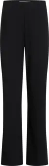 Calvin Klein CRINKLE STRAIGHT PAN Kadın Siyah Kumaş Pantolon