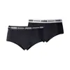 Puma PUMA WOMEN MINI SHORT 2P PAC Siyah Kadın 2'li Boxer