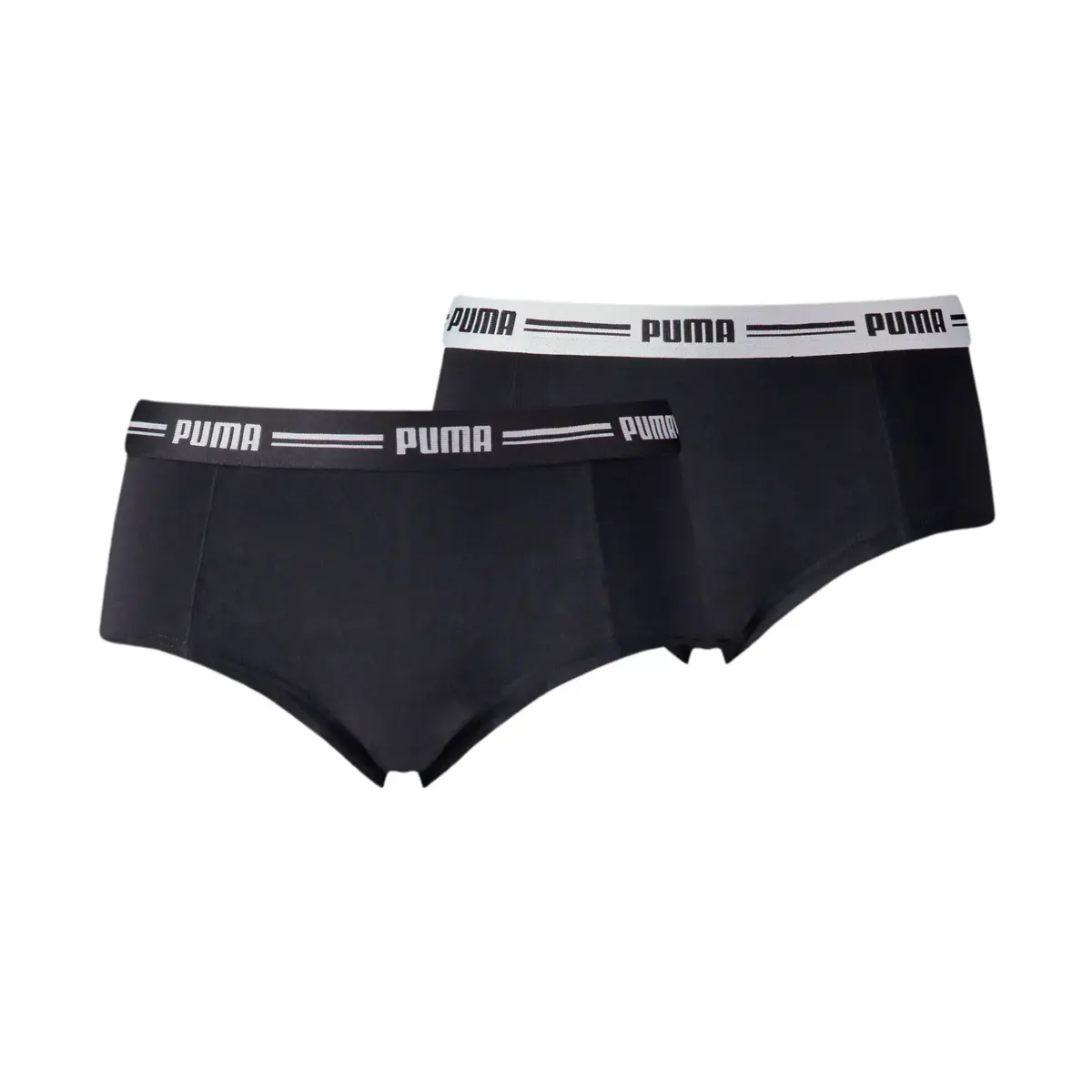 Puma PUMA WOMEN MINI SHORT 2P PAC Siyah Kadın 2'li Boxer