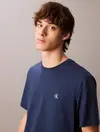 Calvin Klein SS EASY MONOGRAM TEE, C3I Lacivert Erkek T-Shirt