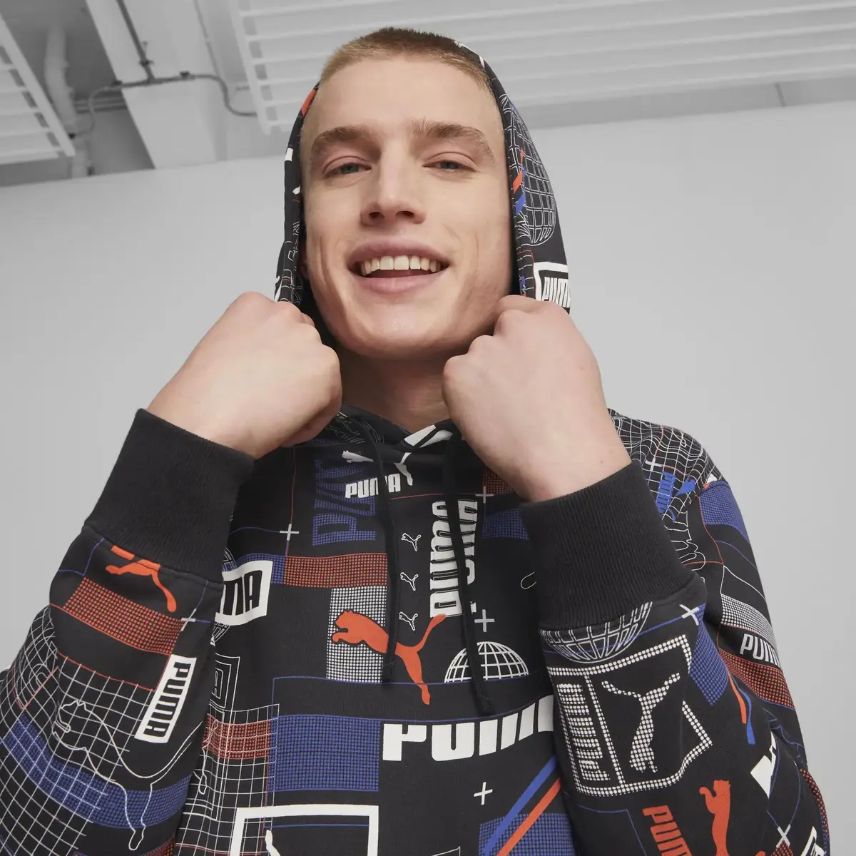 Puma CLASSICS GEN. PUMA AOP Hoodie