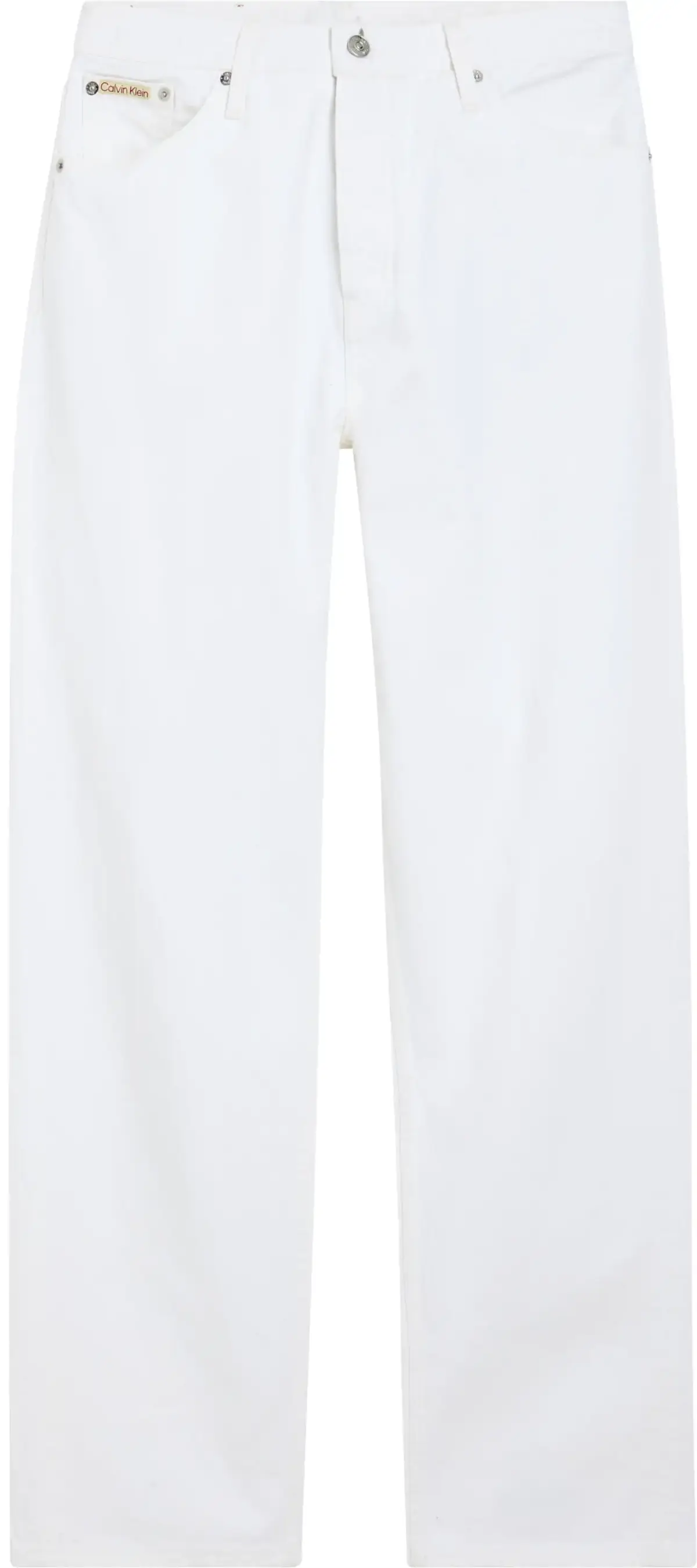 Calvin Klein 90'S LOOSE Kadın Beyaz Kot Pantolon