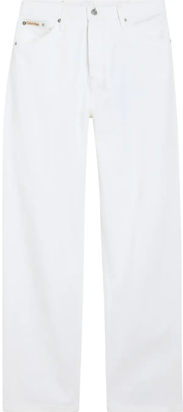 Calvin Klein 90'S LOOSE Kadın Beyaz Kot Pantolon