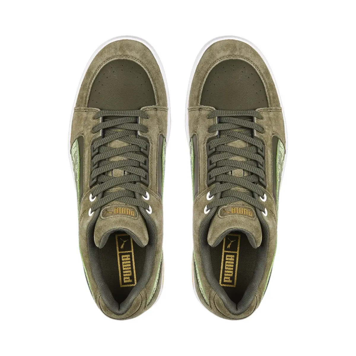 Puma Slipstream Lo Gentle Jungle Yeşil Erkek Günlük Spor Ayakkabı