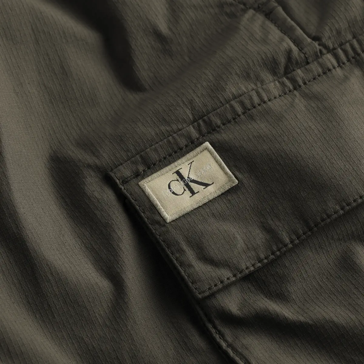 Calvin Klein WASHED CARGO SHORT, PFQ Bej Erkek Şort