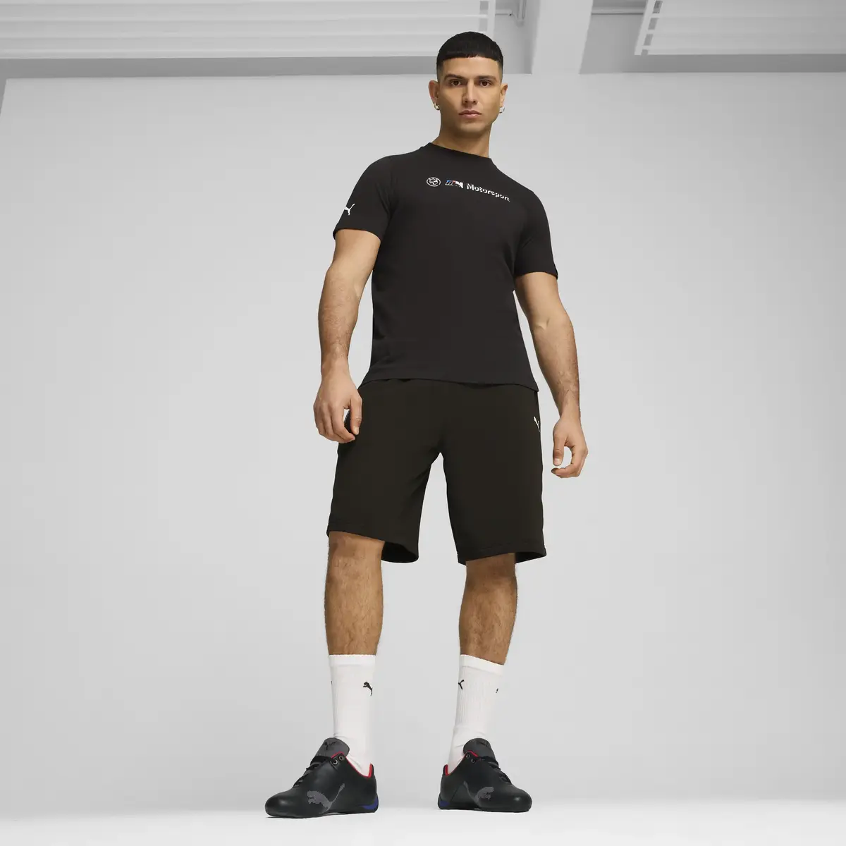 Puma BMW MMS LOGO TEE+ Siyah Erkek T-Shirt & Polo