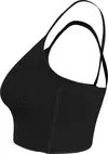 Calvin Klein BRALETTE LONGLINE Kadın Siyah Bikini Üstü