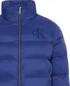 Calvin Klein LS NYLON MONOGRAM PUFFER JKT Mavi Erkek Mont Calvin Klein LS NYLON MONOGRAM PUFFER JKT Mavi Erkek Mont