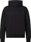 Calvin Klein LOGO TAPE INTERLOCK Erkek Siyah Hoodie
