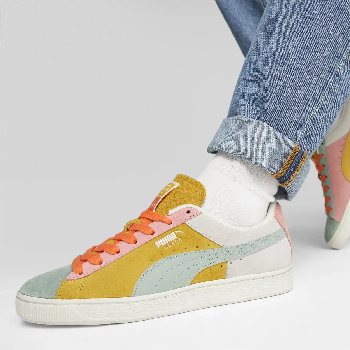 Puma Suede Icons Of Unity 1 Sarı Kadın Günlük Ayakkabı
