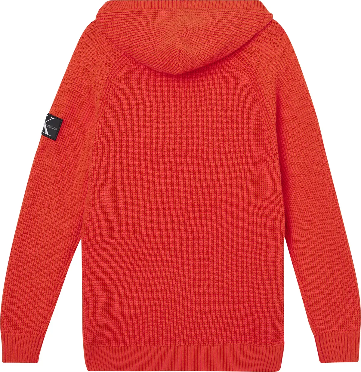 Calvin Klein MONOLOGO BADGE SWEAT Erkek Turuncu Kazak