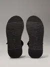 Calvin Klein SANDAL VELCRO WEBBIN, 0GJ Siyah Kadın Terlik