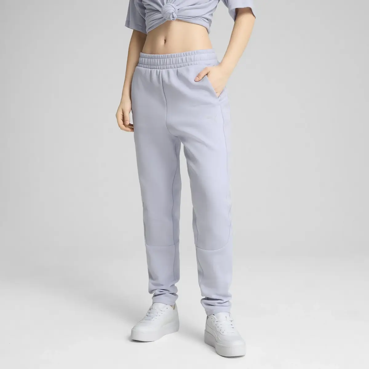 PUMA EVOSTRIPE Sweatpants Mavi Kadın Eşofman Altı