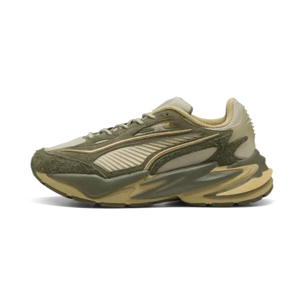 Puma RS Surge Hairy Suede Yeşil Unisex Günlük Spor Ayakkabı