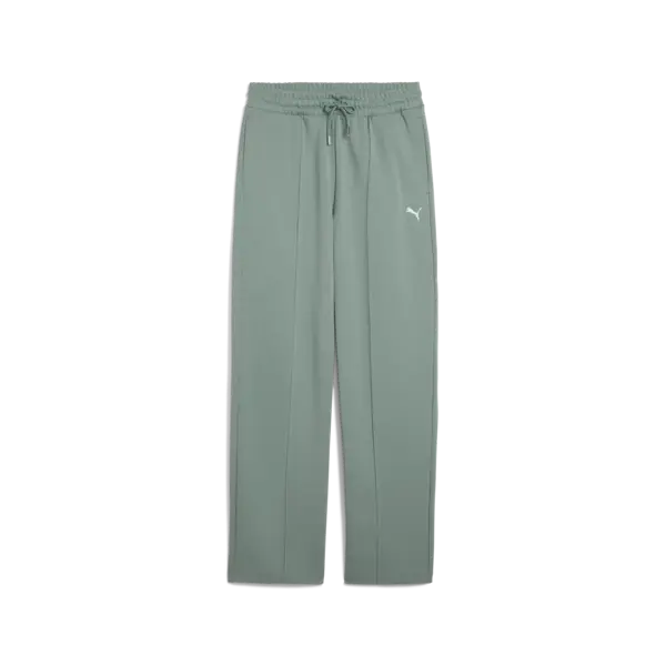 PUMA WARDROBE ESS Pintuck Pants Yeşil Kadın Eşofman Altı