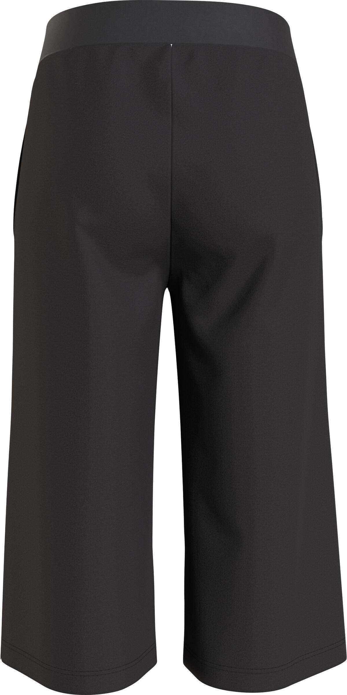 Calvin Klein CK LOGO CULOTTE SWEA Kadın Siyah Eşofman Altı