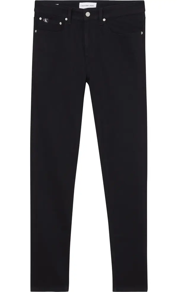 Calvin Klein SKINNY Erkek Siyah Kot Pantolon