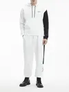Calvin Klein STACKED COLORBLOCK H Erkek Beyaz Hoodie