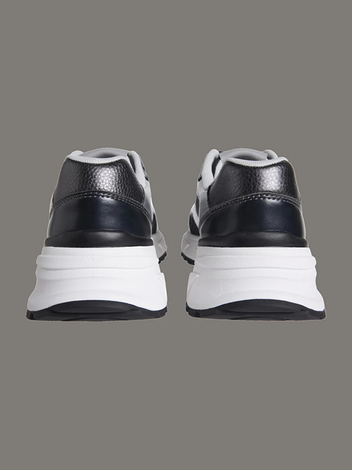 Calvin Klein HIKE RUNNER LACE UP MESH MIX MET Kadın Siyah Günlük Spor Ayakkabı