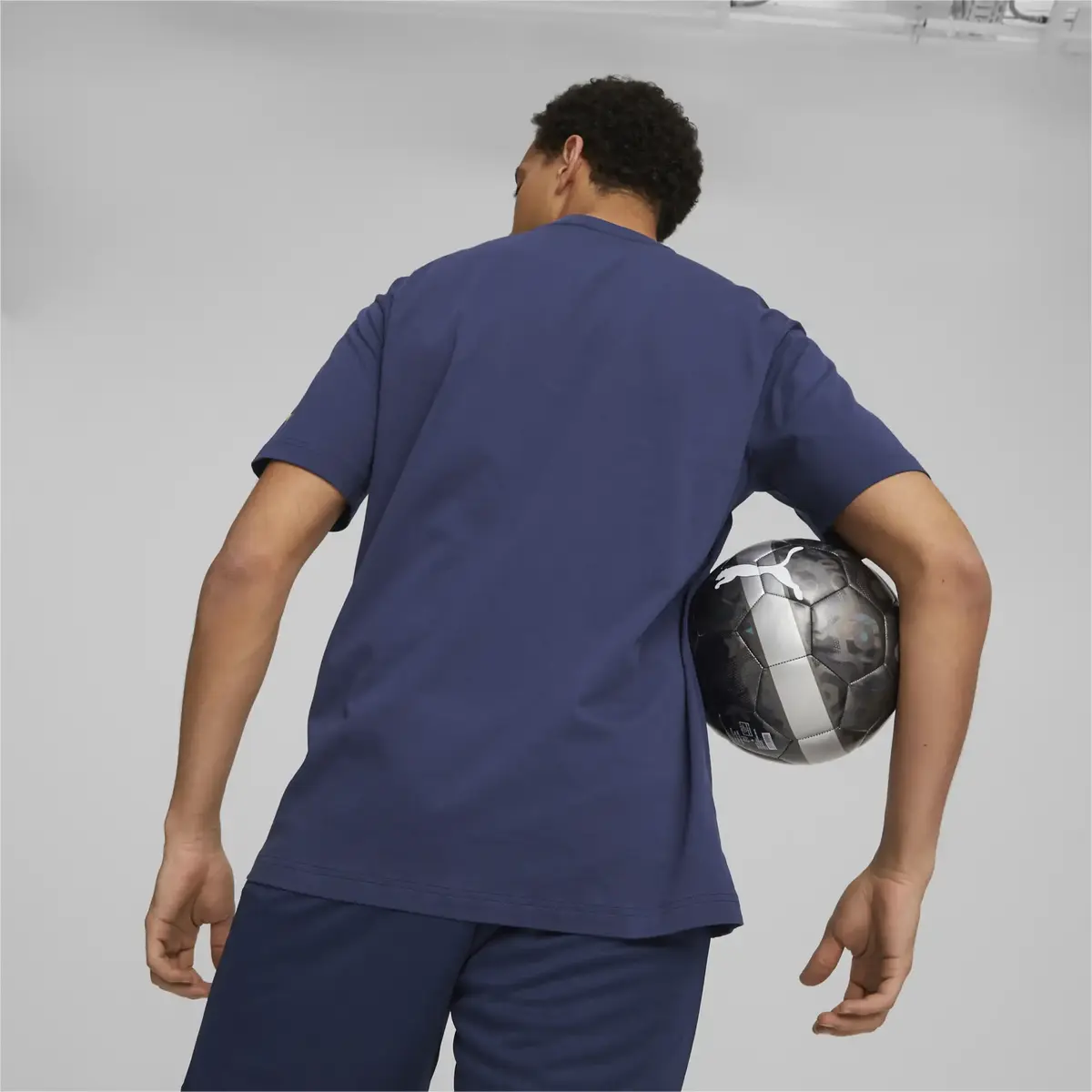 Puma FSK FtblCulture Tee Lacivert Erkek T-Shirt