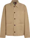 Tommy Hilfiger GARMENT DYE CHORE JA, RBT Bej Erkek Ceket