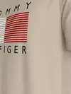 Tommy Hilfiger BIG GRAPHIC S/S TEE Erkek Beyaz T-Shirt
