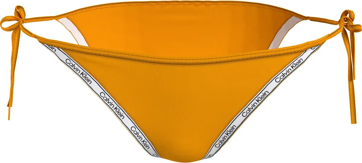 Calvin Klein STRING SIDE TIE BIKI Kadın Turuncu Bikini Altı