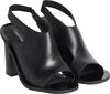 Calvin Klein HEEL SLING SANDAL L Kadın Siyah Sandalet